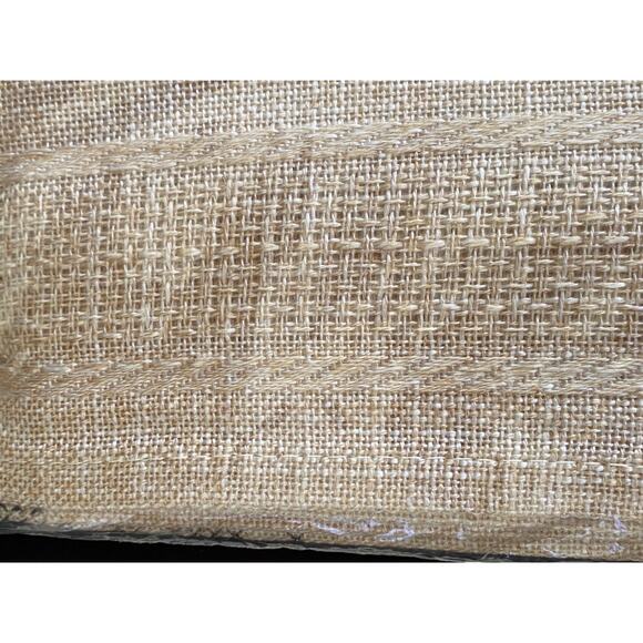 Herrschner's Cross Stitch Kit | Bows and Bells Table Topper 36" Square Holiday - Picture 10 of 10